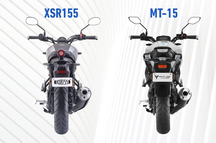 Yamaha XSR155 vs MT-15: price and differences explained